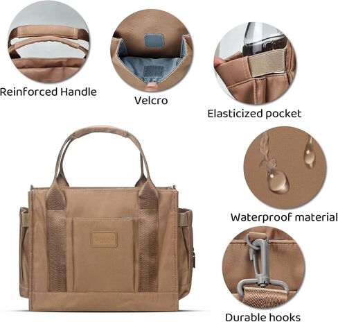 حقيبة حمل للنساء أكياس كتف مقاومة للماء محفظة حقيبة يد أنيقة رسول سفر متين للاستخدام اليومي للتسوق in Kuwait