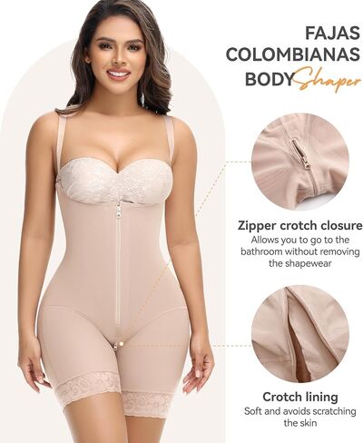 M MYODRESS Fajas Colombianas Moldeadoras Shapewear Tummy Control Body Shaper Stage 2 Compression Garment in Saudi Arabia