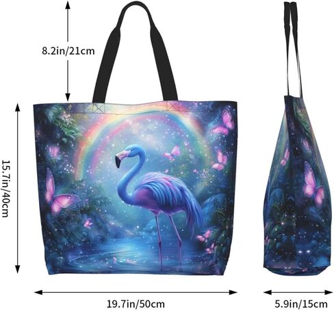 Tote Bag Beach Bag for Women Reusable Grocery Large Shopping Shoulder Bag Travel Handbag in Saudi Arabia