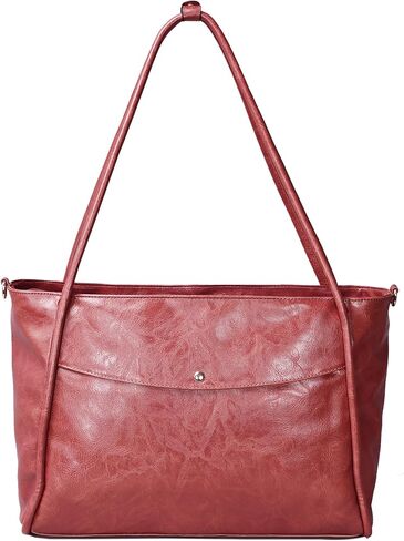 Large Tote Bag for Women Work Vegan Leather Weekender Bag with Zipper Oversize Travel Purses and Handbags in Kuwait