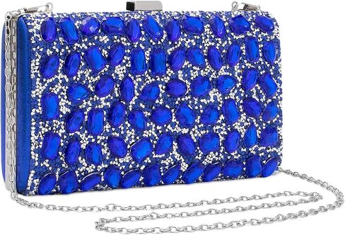 Yyw Women Rhinestone Crlut Base Bage Evening Bag Parkly Crystal Beaded Handbag للحفلة in Kuwait