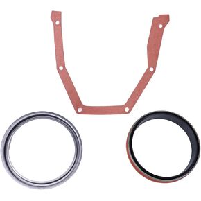 HOLDWELL Rear Crankshaft Oil Seal w/Wear Sleeve & Steel Installer 3938159 3926126 Compatible with 1989-2002 Dodge Ram Cummins 12V 24V Valve 4B 4BT 6B 6BT P7100 3.9L 5.9L Liter