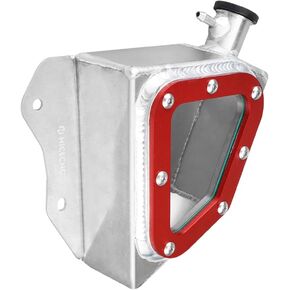 Aluminum Radiator Tank, Reservoir Expansion Tank Compatible with Yamaha Raptor 700/700R YFM700 2013 2015 2016 2017-2024, Raptor 700R YFM700R SE 2017-2024, Replacement for 1PE-F1871-00-00 Blue