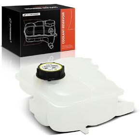 A-Premium Front Engine Coolant Reservoir Tank [with Cap] Compatible with 2004-2013 Mazda 3, 2009-2013 3 Sport, 2.0L 2.3L