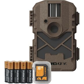 Muddy Outdoors Pro Cam 20 Bundle Batteries & SD Card 20 MP and 720 Video at 30FPS, Multi, One Size