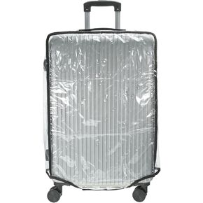 PATIKIL 18" Suitcase Cover Protectors, 1 Pcs Clear PVC Luggage Cover Set Waterproof Dustproof Anti-scratch Suitcase Approved for Travel, Transparent