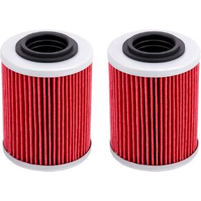 XuLong 420956123 420956120 Oil Filter Compatible with Can-Am Maverick X3 Max RR R Outlander Renegade 330 400 450 500 570 650 800 850 1000r Commander 1000 1000r 700 800r Defender HD10 HD5 HD7 HD8 HD9