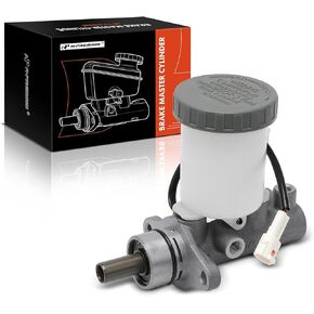 A -Premium Brake Master Cylinder مع الخزان ومستشعر متوافق مع شيفروليه وسوزوكي وجغرافيا - تعقب ، Sidekick ، ​​الفرامل غير ABS - استبدل# 91172675 ، 5110056B10