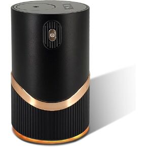 Waterless Diffusers for Essential Oils, No Water Needed, Battery Operated Mini Scent Air Machineable, 1/4/8-Hour Timer, 20ml Capacity, Portable Aromatherapy Diffuser for Home & Car & Office