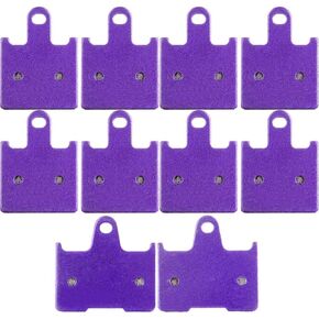 OCPTY Carbon Fiber Brake Pads Fit for 2008 09 10 2011 for Kawasaki Ninja ZX14 ZX1400C Front and Rear