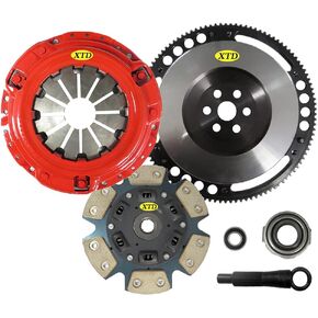 XTD Stage 3 CLUCT و 9 رطل مجموعة دولاب الموازنة متوافقة مع 92-05 Civic Del *D Series Motor *