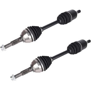 2pcs 661345 Front CV Axle Fit for Chevy Trailblazer For GMC Envoy 02-09, Isuzu Ascender 03-08, Oldsmobile Bravada 02-04, Saab 9-7x 05-09, Buick Rainier 04-07,Trailblazer EXT/Envoy XL 02-06, XUV