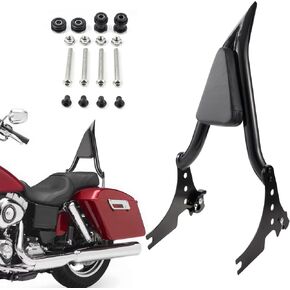 Sissy Bar for Harley Sportster 2004-2023, 13" Detachable Passenger Backrest for Sportster XL 883 1200 Iron 883 1200 Forty Eight Seventy Two (Chrome)