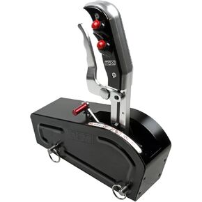 B&M 81104 SHIFTER AUTOMATION AMATICATION - زر مزدوج MAGNUM GRIP STEALL