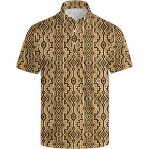 Men's Funny Golf Polo – Moisture-Wicking Short Sleeve Novelty Print Golf Shirts