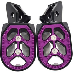 Motorcycle Foot Pegs Dirt Bike Foot Pegs Pedals for Surron Ultra Bee, Surron Accessories Foot Pedals, 7075 Aluminum, Purple in Kuwait