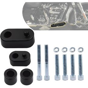 3/4'' Driver Floorboard Extension Kit Spacer Kit Fits for 2009-2023 Harley FLHT FLHR FLTR FLHX