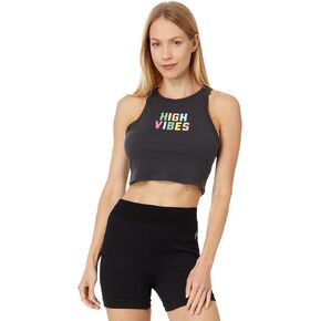 Spiritual Gangster Women's High Vibes Sienna Crop Tank