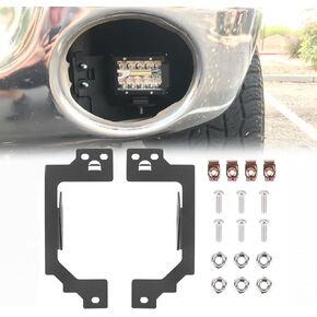 LED ضباب الضباب ضوء تثبيت قوسين متوافقة مع 2002-2008 دودج رام 1500 2003-2009 RAM 2500/3500 2004-2006 Durango