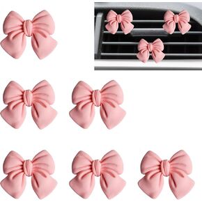 6 PCS PINK BOIN BOY CAR AIR COQUETTE COUD