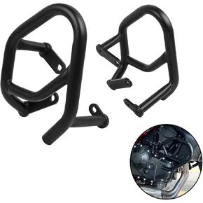 CHIFUN Engine Guard Highway Crash Bars Replacement for Hornet CB750 2022 2023 2024 Black Steel Motorcycle Frame Protection Bars