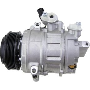 AC Compressor with A/C Clutch compatible with Ford Explorer 3.5L Air conditioner Compressor 2011-2015