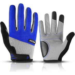 Fullfinger Cycling Gloves for Men Women, Touchscreen Full Finger Bike Gloves for Men Cycling Bicycle Accessories, Guantes para Bicicleta Hombre Guantes Ciclismo Hombre