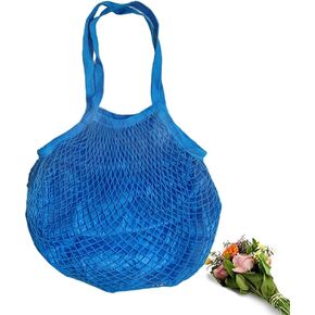 Beach Mesh Tote Bag,Casual Shoulder Handbag Bag Hobo Bag for Women,Large Foldable Reusable Net String Grocery Bag