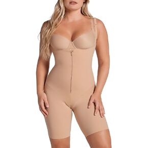 Leonisa Short Bottom Sculpting Butt Lifting Body Shaper Bodysuit Tummy Control Shapewear for Women
