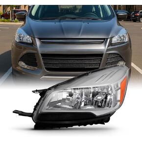 AKKON - For 2013 2014 2015 2016 Ford Escape Headlight Driver Left+ Passenger Right Side Replacement
