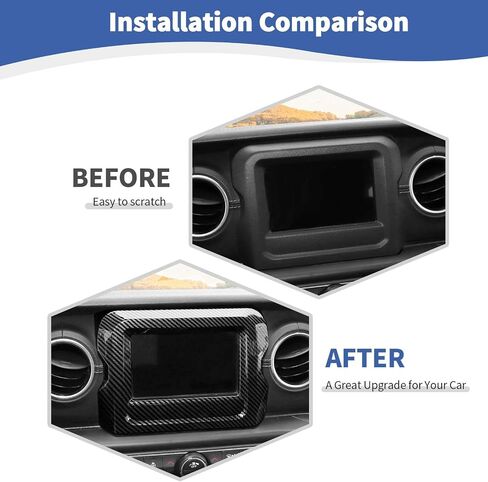 RT-TCZ لـ JEEP JL CENTER CENTOLE CONSOLE DISTRY DISTRING COVER in Saudi Arabia
