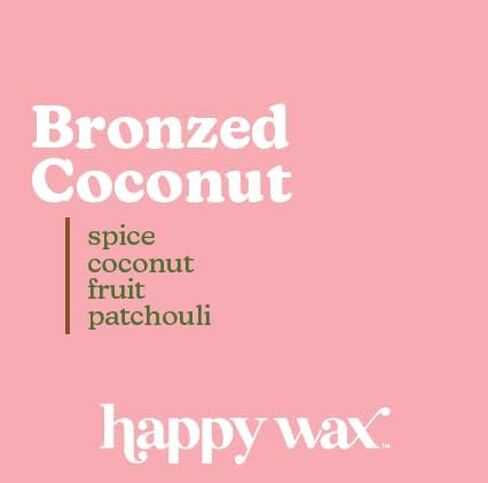 Happy Wax Seaside Mix Premium Scented Natural, Non Toxic Soy Wax Melts – 8 Total Oz. of Scented Wax Melts. Includes: Coastal Tide & Bronzed Coconut in Saudi Arabia