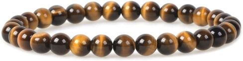 Justinstones Gem Semi Precious Gemstone 6mm Round Beads Stretch Bracelet 6.5 Inch in Saudi Arabia