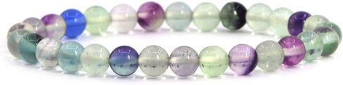 Justinstones Gem Semi Precious Gemstone 6mm Round Beads Stretch Bracelet 6.5 Inch in Saudi Arabia