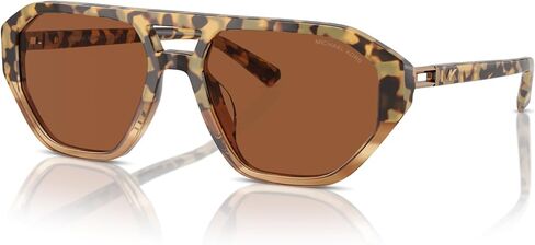 Michael Kors Men's Mk2219u Zurich Universal Fit Aviator Sunglasses in Saudi Arabia