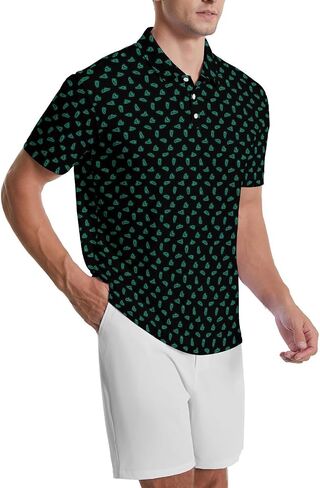 Men's Funny Golf Polo – Moisture-Wicking Short Sleeve Novelty Print Golf Shirts in Saudi Arabia