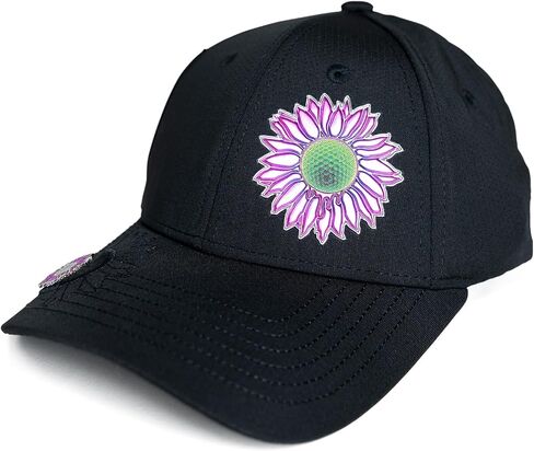 القبعات القابلة للتعديل للسيدات - حامل نقطة الإنطلاق مع Tees & Bill Magnet مع علامة الكرة - 100 ٪ مخصصة مصنوعة in Saudi Arabia