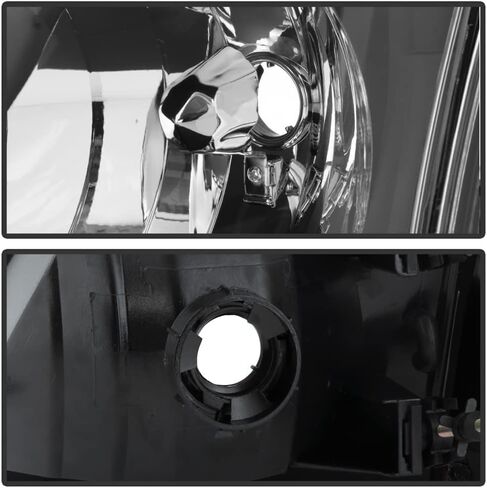 ACANII - For 1997-2003 Ford F150 Black Housing [Harley Davidson Style] Headlights w/Corner Lights Assembly Left+Right in Saudi Arabia