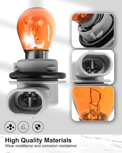 Front DRL Daytime Running Light, Turn Signal Lamp Bulb Fit for Jeep Renegade 2014 2015 2016 2017 2018 2019 2020, with Front Running Lights Socket Holder in Kuwait