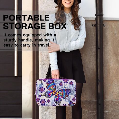 ZORETCO Diamond Painting Storage Case, 60 Slots Diamond Art Kits for Adults in Kuwait