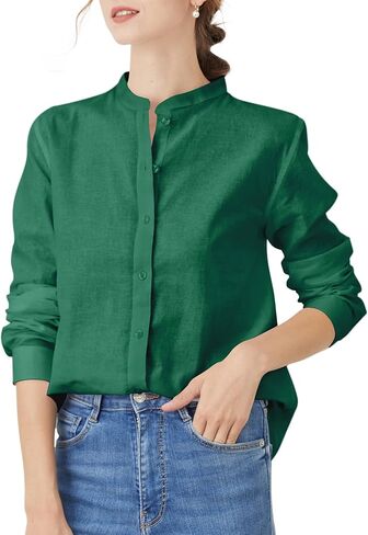 القمصان ذات الأزرار الماندرين للسيدات in Kuwait