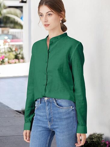 القمصان ذات الأزرار الماندرين للسيدات in Kuwait