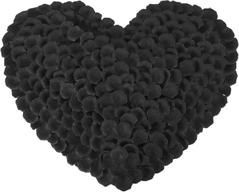 1000 Pcs Artificial Fake Rose Petals,Flower Petals for Romantic Night, Engagement, Party, Wedding, Event Flower Decorations, in Bulk(White) in Saudi Arabia