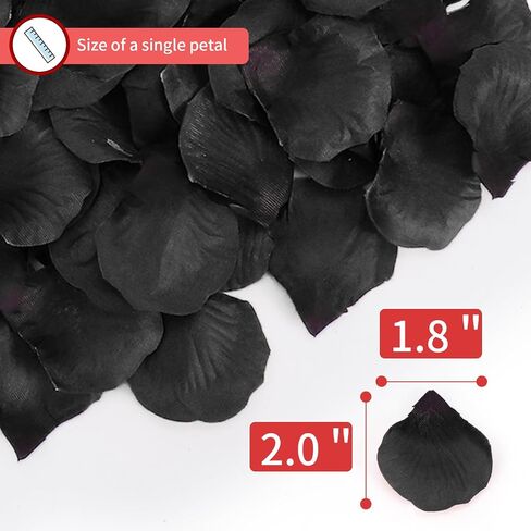 1000 Pcs Artificial Fake Rose Petals,Flower Petals for Romantic Night, Engagement, Party, Wedding, Event Flower Decorations, in Bulk(White) in Saudi Arabia