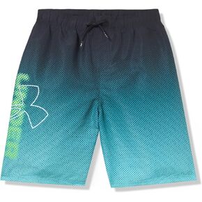 UA Textured Logo Volley, Black, YM