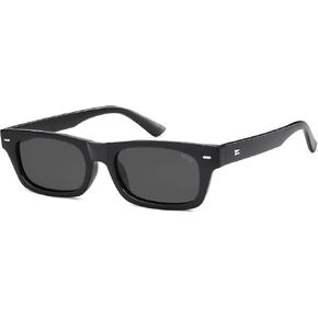 SOJOS Trendy Polarized Rectangle Sunglasses Womens Men Retro Vintage Sun Glasses SJ2379
