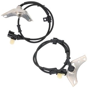 2 PCS ABS Wheel Speed ​​Sensors متوافقة مع Ford E250 E350 Econoline E350 Club Wagon E350 E450 Econoline Super Duty ، مستشعرات ABS الأمامية ، استبدال ALS196 ، ALS172