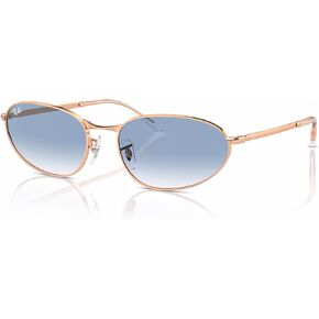 Ray-Ban RB3734 Oval Sunglasses للرجال للنساء + حزمة مع مصمم Iwear مجموعة نظارات مجانية