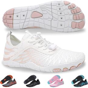 Hike Barefoot Shoes for Women Men - Quick Dry Wide Toe Box Beach Swim Athletic Sports Shoes, Non-Slip Hike Yoga Lightweight Footwear Aqua Hiking Walking Kayaking Diving Surfing