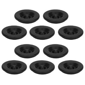 10pcs trailer hub غلاف الغبار قابس الشحم المطاطي لأكثر من 1.98 '2.44' 2.72 '2000 رطل ، 3500 رطل ، 5200-7000 رطل Dexter EZ Lube Camping Axles